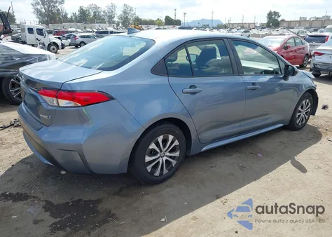 2022 Toyota Corolla Hybrid Le из США, поврежденный, VIN JTDEAMDE4NJ053348